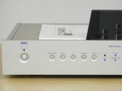 NAD S400 Silver Line RDS FM tuner face plate